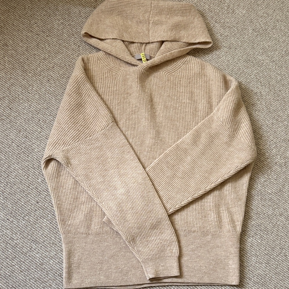 H&M Women's wool & Alpaca Hooded Sweater